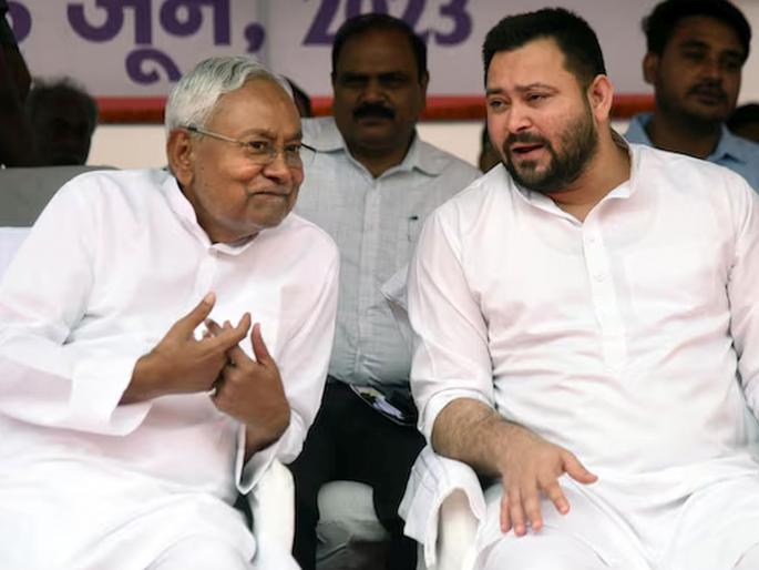 Big humiliation...! Nitish Kumar went to LJP office, but Chirag Paswan was not there, he called... | मोठा मानापमान...! नितिशकुमार लोजपाच्या कार्यालयात गेले, पण चिराग पासवान नव्हते, फोन केला...