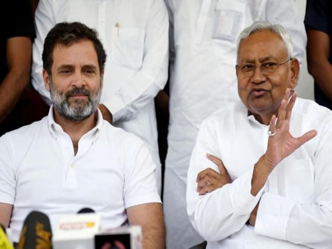 INDIA Opposition Alliance: JDU made a sensational claim after coming to NDA from I.N.D.I.A. | I.N.D.I.A मधून NDA त येताच JDUचे काँग्रेसवर गंभीर आरोप, केला सनसनाटी दावा  INDIA Opposition Alliance: JDU made a sensational claim after coming to NDA from I.N.D.I.A. | I.N.D.I.A मधून NDA त येताच JDUचे काँग्रेसवर गंभीर आरोप, केला सनसनाटी दावा