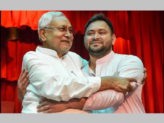 Bihar News: Bihar Politics: We will contest elections in Tejashwi Yadav's leadership; says CM Nitish Kumar | तेजस्वी यादव यांच्या नेतृत्वात 2025च्या विधानसभा निवडणुका लढणार; CM नितीश कुमार यांची घोषणा Bihar News: Bihar Politics: We will contest elections in Tejashwi Yadav's leadership; says CM Nitish Kumar | तेजस्वी यादव यांच्या नेतृत्वात 2025च्या विधानसभा निवडणुका लढणार; CM नितीश कुमार यांची घोषणा