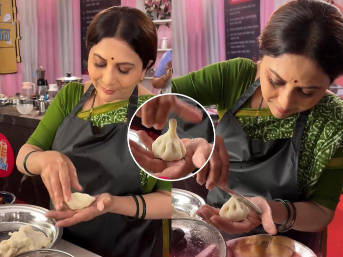 Nivedita Saraf shares a trick to make perfect Ukad for Modak, adding a special ingredient to the batter | निवेदिता सराफ सांगतात परफेक्ट उकडीचा मोदक करण्यासाठी एक युक्ती, पिठीत घालतात एक खास पदार्थ