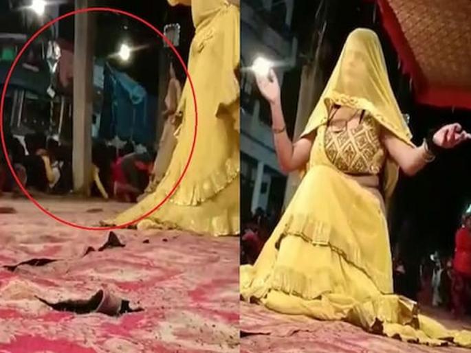 2 killed after being run over by truck in UP’s Fatehpur at dance program on road side at sunday night | बारबालांचा डान्स सुरु होता, पब्लिक धांगडधिंगा घालत होती, ट्रकने चिरडले 2 killed after being run over by truck in UP’s Fatehpur at dance program on road side at sunday night | बारबालांचा डान्स सुरु होता, पब्लिक धांगडधिंगा घालत होती, ट्रकने चिरडले