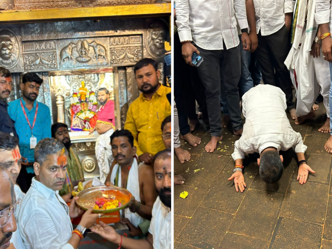 'I'm a tough player, never lose on the field'; Nilesh Lanka's determination after seeing Tulja Bhavani | 'मी तगडा खेळाडू, मैदानात कधीही हरणार नाही'; तुळजाभवानीच्या दर्शनानंतर निलेश लंकेंचा निर्धार 'I'm a tough player, never lose on the field'; Nilesh Lanka's determination after seeing Tulja Bhavani | 'मी तगडा खेळाडू, मैदानात कधीही हरणार नाही'; तुळजाभवानीच्या दर्शनानंतर निलेश लंकेंचा निर्धार