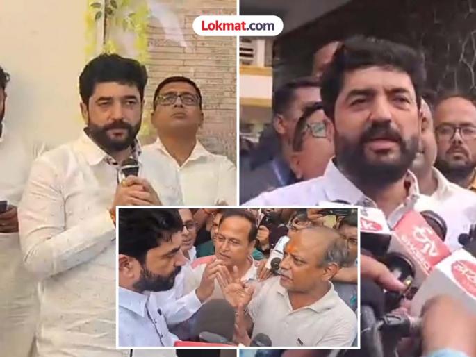 Jain community aggressive against Muralidhar Mohol surrounded raised slogans | Video: मुरलीधर मोहोळ यांच्याविरोधात जैन समाज आक्रमक; घेराव घातला, घोषणाबाजीही केली Jain community aggressive against Muralidhar Mohol surrounded raised slogans | Video: मुरलीधर मोहोळ यांच्याविरोधात जैन समाज आक्रमक; घेराव घातला, घोषणाबाजीही केली
