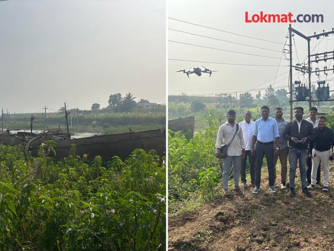 Sand mafia gets a blow on the first day of the New Year! Sand extraction boat worth 3 lakhs destroyed, Revenue Department takes action | नववर्षाच्या पहिल्याच दिवशी वाळू माफियांना दणका! ३ लाखांची वाळू उपसा बोट नष्ट, महसूल विभागाची कारवाई Sand mafia gets a blow on the first day of the New Year! Sand extraction boat worth 3 lakhs destroyed, Revenue Department takes action | नववर्षाच्या पहिल्याच दिवशी वाळू माफियांना दणका! ३ लाखांची वाळू उपसा बोट नष्ट, महसूल विभागाची कारवाई
