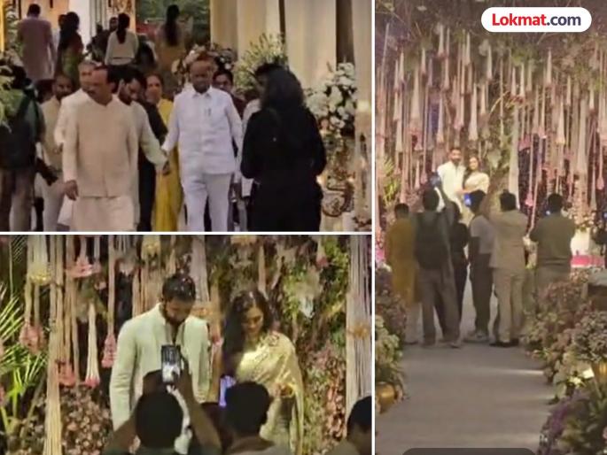 Jai Pawar and Rutuja Patil's engagement ceremony is complete | Jai Pawar Rutuja Patil Engagement: जय पवार आणि ऋतुजा पाटील यांचा साखरपुडा संपन्न; शरद पवारांचीही उपस्थिती Jai Pawar and Rutuja Patil's engagement ceremony is complete | Jai Pawar Rutuja Patil Engagement: जय पवार आणि ऋतुजा पाटील यांचा साखरपुडा संपन्न; शरद पवारांचीही उपस्थिती