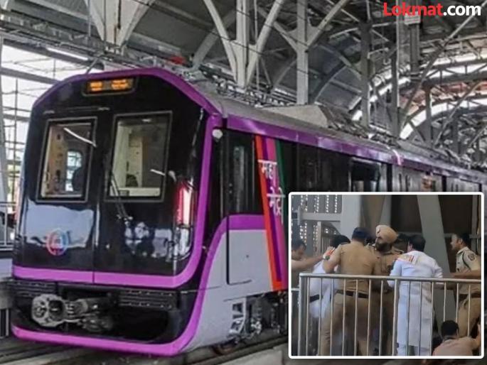 Pune Metro: Metro security ineffective; Protests raise concerns about passenger safety, Metro wakes up late | Pune Metro: मेट्रोची सुरक्षा कुचकामी; आंदोलनामुळे प्रवाशांच्या सुरक्षेचा प्रश्न, मेट्रोला आली उशिरा जाग Pune Metro: Metro security ineffective; Protests raise concerns about passenger safety, Metro wakes up late | Pune Metro: मेट्रोची सुरक्षा कुचकामी; आंदोलनामुळे प्रवाशांच्या सुरक्षेचा प्रश्न, मेट्रोला आली उशिरा जाग