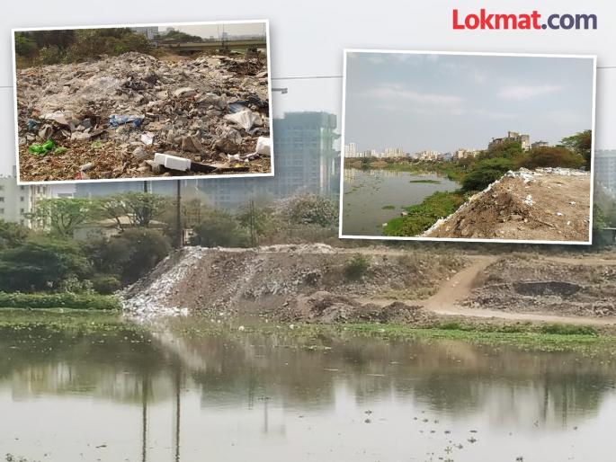 Pune: Hundreds of trucks plying in the Mula-Mutha river basin; Why is this beautification? Administration's indifference to the shocking incident | Pune: मुळा - मुठा नदी पात्रात शेकडो ट्रक राडारोडा; हेच का सुशोभीकरण? धक्कादायक प्रकाराकडे प्रशासनाचे दुर्लक्ष Pune: Hundreds of trucks plying in the Mula-Mutha river basin; Why is this beautification? Administration's indifference to the shocking incident | Pune: मुळा - मुठा नदी पात्रात शेकडो ट्रक राडारोडा; हेच का सुशोभीकरण? धक्कादायक प्रकाराकडे प्रशासनाचे दुर्लक्ष
