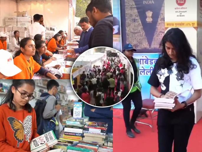Eight and a half lakh books sold at Pune Book Festival 11 crore turnover | पुणे पुस्तक महाेत्सवात साडेआठ लाख पुस्तकांची विक्री; ११ काेटींची उलाढाल Eight and a half lakh books sold at Pune Book Festival 11 crore turnover | पुणे पुस्तक महाेत्सवात साडेआठ लाख पुस्तकांची विक्री; ११ काेटींची उलाढाल