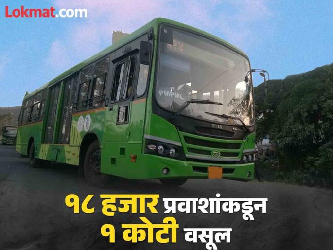 18 thousand 'free riders' caught in PMP, more than 1 crore recovered in fines, 50 free passengers daily | PMPML: पीएमपीत १८ हजार ‘फुकटे’ पकडले, दंडापोटी १ कोटीहून अधिक वसूल, दररोजचे ५० फुकट प्रवासी 18 thousand 'free riders' caught in PMP, more than 1 crore recovered in fines, 50 free passengers daily | PMPML: पीएमपीत १८ हजार ‘फुकटे’ पकडले, दंडापोटी १ कोटीहून अधिक वसूल, दररोजचे ५० फुकट प्रवासी