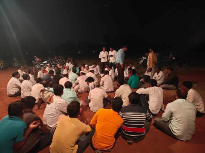 Entry ban for political leaders of all parties in 25 villages of solapur city | विठुरायाच्या नगरीतील २५ गावांमध्ये सर्वपक्षीय राजकीय नेत्यांना प्रवेश बंदी Entry ban for political leaders of all parties in 25 villages of solapur city | विठुरायाच्या नगरीतील २५ गावांमध्ये सर्वपक्षीय राजकीय नेत्यांना प्रवेश बंदी