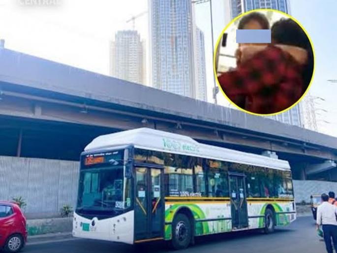 Couple sex in a running NMMT bus; Unwanted scene caught on camera, case registered | NMMT च्या धावत्या बसमध्ये जोडप्याची रासलीला; नको ते दृश्य कॅमेऱ्यात कैद, Video Viral झाल्यानंतर गुन्हा दाखल Couple sex in a running NMMT bus; Unwanted scene caught on camera, case registered | NMMT च्या धावत्या बसमध्ये जोडप्याची रासलीला; नको ते दृश्य कॅमेऱ्यात कैद, Video Viral झाल्यानंतर गुन्हा दाखल