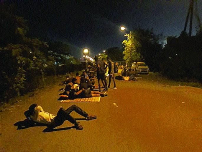 Disadvantages of candidates recruiting army from Panvel | पनवेलमधील सैन्य भरतीतील उमेदवारांची गैरसोय Disadvantages of candidates recruiting army from Panvel | पनवेलमधील सैन्य भरतीतील उमेदवारांची गैरसोय