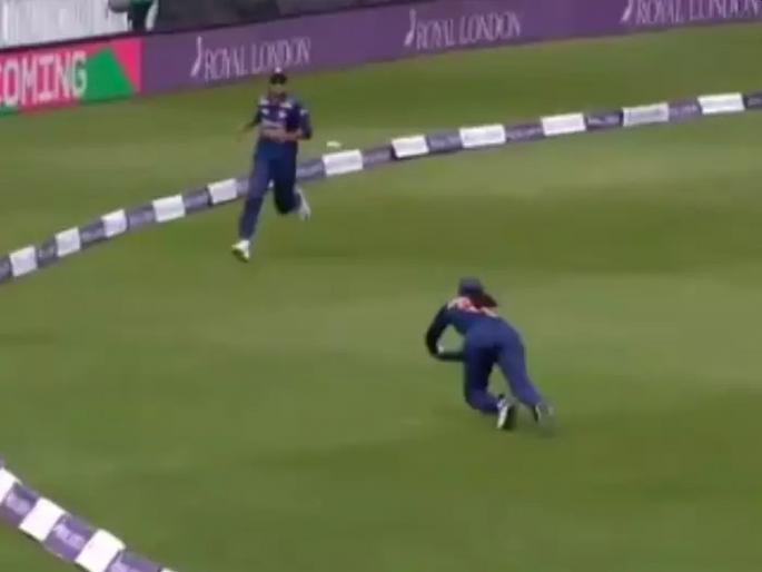 Smriti Mandhana Stunning Catch on the boundary; People say 'Fly Smriti fly' video | Smriti Mandhana Video: स्मृति मंधानाने बाऊंड्रीवर पकडली जबरदस्त कॅच; लोक म्हणाले 'Fly Smriti fly'