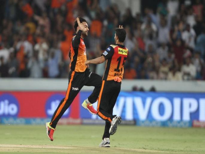 RCB vs SRH, IPL 2018 LIVE: see the Hyderabad team in top-ranked practice | RCB vs SRH, IPL 2018 : ... कसे झाले हैदराबादच्या विजयाचे सेलिब्रेशन... पाहा व्हीडीओ