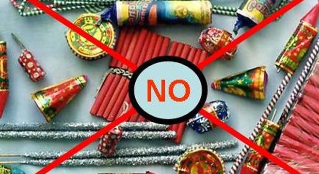 Ban on fireworks; Angry at the traders | फटाके विक्रीवर बंदी; व्यापा-यांमध्ये नाराजी Ban on fireworks; Angry at the traders | फटाके विक्रीवर बंदी; व्यापा-यांमध्ये नाराजी