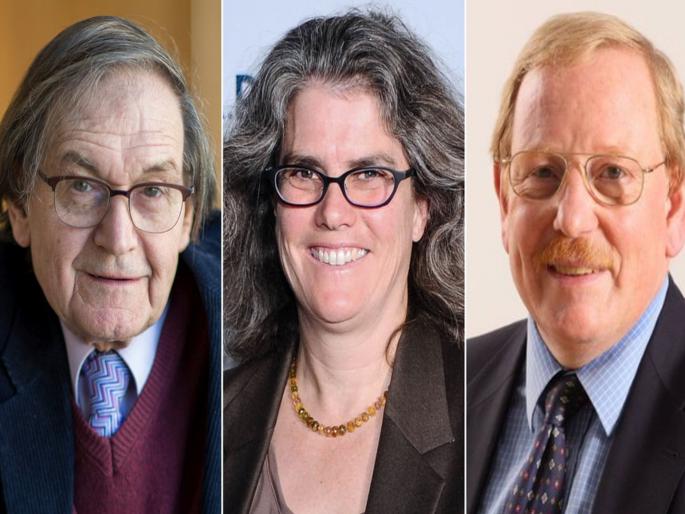 Roger Penrose, Reinhard Ganzel and Andrea Gage awarded the Nobel Prize in Physics for their discovery of black holes | कृष्णविवर शोधणाऱ्या तीन शास्त्रज्ञांना नोबेल; भौतिकशास्त्रासाठीचा पुरस्कार घोषित Roger Penrose, Reinhard Ganzel and Andrea Gage awarded the Nobel Prize in Physics for their discovery of black holes | कृष्णविवर शोधणाऱ्या तीन शास्त्रज्ञांना नोबेल; भौतिकशास्त्रासाठीचा पुरस्कार घोषित