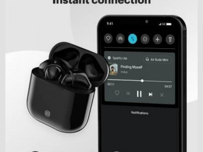 Noise launches Noise Air Buds Mini earbuds at 1499 rs  | Noise Air Buds Mini झाले भारतात लाँच; कमी किंमतीत मिळत आहे टच कंट्रोल  Noise launches Noise Air Buds Mini earbuds at 1499 rs  | Noise Air Buds Mini झाले भारतात लाँच; कमी किंमतीत मिळत आहे टच कंट्रोल