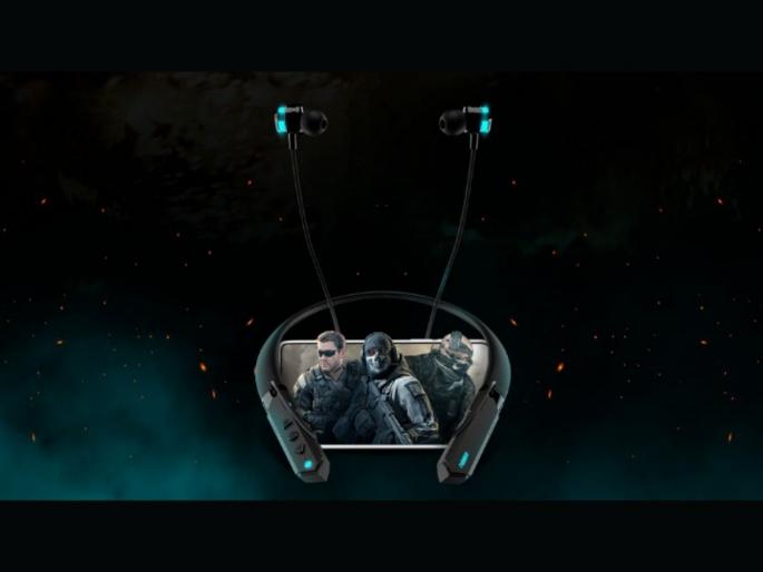 Noise combat gaming neckband earphones with 25 hour battery launched in india price under 1800 rupees  | 8 मिनिटांच्या चार्जिंगवर 8 तास चालणारे Bluetooth Neckband लाँच; किंमत 1800 रुपयांपेक्षाही कमी  Noise combat gaming neckband earphones with 25 hour battery launched in india price under 1800 rupees  | 8 मिनिटांच्या चार्जिंगवर 8 तास चालणारे Bluetooth Neckband लाँच; किंमत 1800 रुपयांपेक्षाही कमी