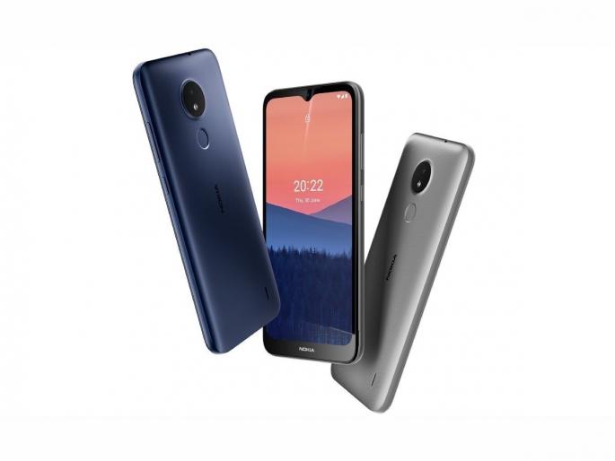 Nokia c2 2nd edition nokia c21 and nokia c21 plus launched check price  | Nokia चा ट्रिपल धमाका! किफायतशीर किंमतीतील 3 स्वस्त स्मार्टफोन; रियलमी-रेडमीच्या अडचणींत वाढ  Nokia c2 2nd edition nokia c21 and nokia c21 plus launched check price  | Nokia चा ट्रिपल धमाका! किफायतशीर किंमतीतील 3 स्वस्त स्मार्टफोन; रियलमी-रेडमीच्या अडचणींत वाढ