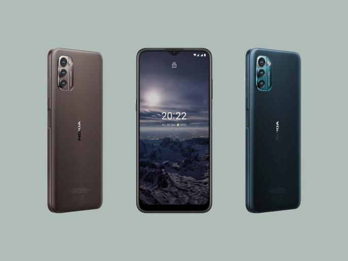 Nokia G21 Smartphone Launched Check Price And Details  | Nokia ची हवा! 3 दिवस चालणार या नव्या फोनची बॅटरी; 50MP कॅमेरा काढणार झक्कास फोटो   Nokia G21 Smartphone Launched Check Price And Details  | Nokia ची हवा! 3 दिवस चालणार या नव्या फोनची बॅटरी; 50MP कॅमेरा काढणार झक्कास फोटो