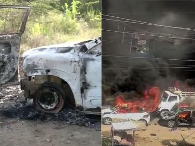 Haryana Nuh violence, 133 vehicles burnt, 5 dead including 2 home guards, 16 FIRs, what happened so far? see | हरियाणातील नूंहमध्ये हिंसाचार, १३३ वाहने जाळली, २ होमगार्डसह ५ जणांचा मृत्यू, १६ FIR, आतापर्यंत काय काय घडलं? पाहा Haryana Nuh violence, 133 vehicles burnt, 5 dead including 2 home guards, 16 FIRs, what happened so far? see | हरियाणातील नूंहमध्ये हिंसाचार, १३३ वाहने जाळली, २ होमगार्डसह ५ जणांचा मृत्यू, १६ FIR, आतापर्यंत काय काय घडलं? पाहा
