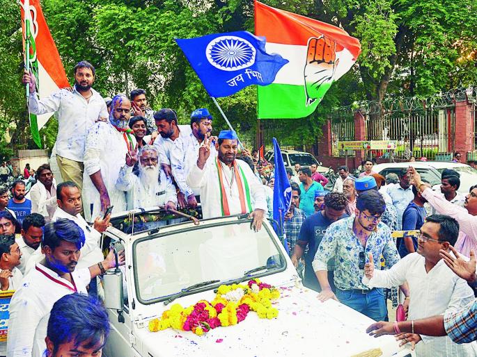 Nagpur North Election Results: Milind Mane Vs Nitin Raut | Nagpur North Election Results : उत्तरच्या गडावर काँग्रेस पुन्हा विराजमान : नितीन राऊत यांचा एकतर्फी विजय Nagpur North Election Results: Milind Mane Vs Nitin Raut | Nagpur North Election Results : उत्तरच्या गडावर काँग्रेस पुन्हा विराजमान : नितीन राऊत यांचा एकतर्फी विजय