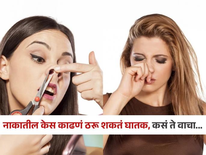 Why You Shouldn't Remove Nasal Hair: An Expert Lists Possible Side Effects | चांगले दिसत नाहीत म्हणून नाकातील केस काढता? असं करणं अत्यंत धोक्याचं, श्वसन आजारांचाही धोका