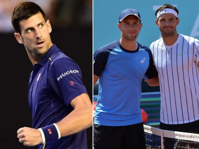 Tennis player Borna Coric and Grigor Dimitrov tests positive for COVID-19 | टेनिसच्या कोर्टवरही कोरोना; दोन स्टार खेळाडू पॉझिटिव्ह, नोव्हाक जोकोव्हिचची होणार टेस्ट Tennis player Borna Coric and Grigor Dimitrov tests positive for COVID-19 | टेनिसच्या कोर्टवरही कोरोना; दोन स्टार खेळाडू पॉझिटिव्ह, नोव्हाक जोकोव्हिचची होणार टेस्ट