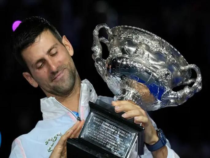 Novak Djokovic :An 'undefeated' fighter who has watered down records for the principle! | Novak Djokovic :तत्त्वासाठी विक्रमांवर पाणी सोडणारा ‘अपराजित’ लढवय्या! Novak Djokovic :An 'undefeated' fighter who has watered down records for the principle! | Novak Djokovic :तत्त्वासाठी विक्रमांवर पाणी सोडणारा ‘अपराजित’ लढवय्या!
