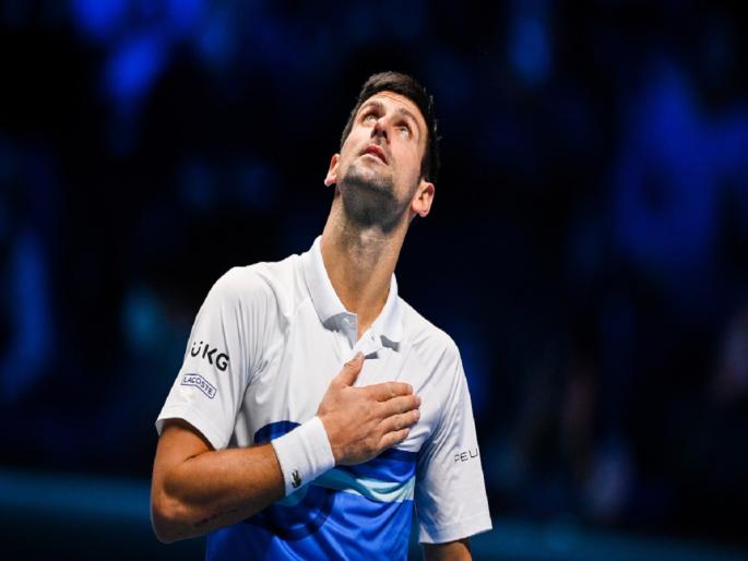 Novak Djokovic has to withdraw from the Cincinnati Open due to not taking the corona vaccine | Cincinnati Open:नोव्हाक जोकोविचला कोरोनाची लस न घेणं पडलं महागात; सिनसिनाटी ओपनमधून झाला बाहेर  Novak Djokovic has to withdraw from the Cincinnati Open due to not taking the corona vaccine | Cincinnati Open:नोव्हाक जोकोविचला कोरोनाची लस न घेणं पडलं महागात; सिनसिनाटी ओपनमधून झाला बाहेर
