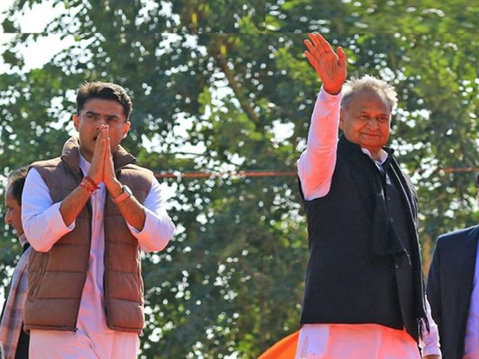 Rajasthan Political Crisis: Ashok Gehlot got Clean Cheat, leaders who resigned for him stuck; Report submitted to Sonia gandhi | Rajasthan Political Crisis: गेहलोत सुटले, त्यांच्यासाठी राजीनामे देणारे नेते अडकले; सोनियांकडे रिपोर्ट सादर Rajasthan Political Crisis: Ashok Gehlot got Clean Cheat, leaders who resigned for him stuck; Report submitted to Sonia gandhi | Rajasthan Political Crisis: गेहलोत सुटले, त्यांच्यासाठी राजीनामे देणारे नेते अडकले; सोनियांकडे रिपोर्ट सादर
