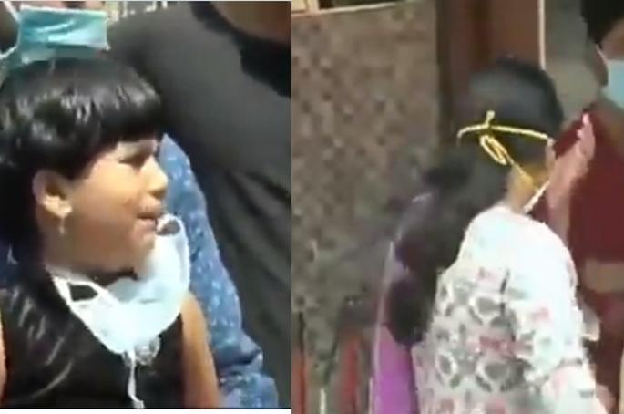 Coronavirus: nurse still work 15 days in hospital, small daughter video viral on socail media in karnatak, CM yediyurapp call her MMG | Coronavirus : १५ दिवसांपासून घरीच गेली नाही 'नर्स', मुलीला दूरुनच पाहिलं अन् दाटला आईचा कंठ