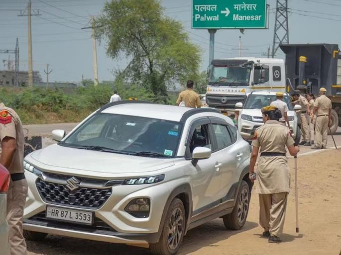 Nuh Shobha Yatra: Heavy police presence in Nuh, internet shutdown; After the violence, VHP again decided on the Brijmandal procession | नूहमध्ये मोठा पोलीस बंदोबस्त, इंटरनेट बंद; दंगलीनंतर पुन्हा ब्रिजमंडल शोभायात्रेवर विहिंप ठाम Nuh Shobha Yatra: Heavy police presence in Nuh, internet shutdown; After the violence, VHP again decided on the Brijmandal procession | नूहमध्ये मोठा पोलीस बंदोबस्त, इंटरनेट बंद; दंगलीनंतर पुन्हा ब्रिजमंडल शोभायात्रेवर विहिंप ठाम