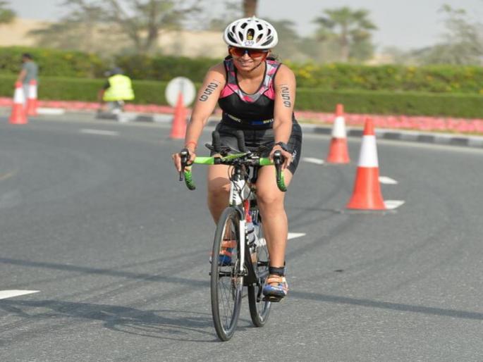 The young woman from Pune shone in Dubai, selected in the World Ironman Competition | पुण्यातील तरुणी दुबईमध्ये झळकली, जागतिक आयर्नमॅन स्पर्धेत निवड The young woman from Pune shone in Dubai, selected in the World Ironman Competition | पुण्यातील तरुणी दुबईमध्ये झळकली, जागतिक आयर्नमॅन स्पर्धेत निवड