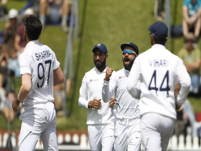 New Zealand vs India, 1st Test, Day 2: New Zealand lead by 51 runs with 5 wickets in hand in the first innings, Ishant Sharma was the star for India | NZ vs IND, 1st Test: इशांत शर्मानं टीम इंडियाची लाज राखली; न्यूझीलंडनं घेतली नाममात्र आघाडी