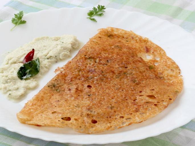 Receipe of quick, healthy oats dosa | असा बनवा झटपट होणारा हेल्दी ओटसचा डोसा 
