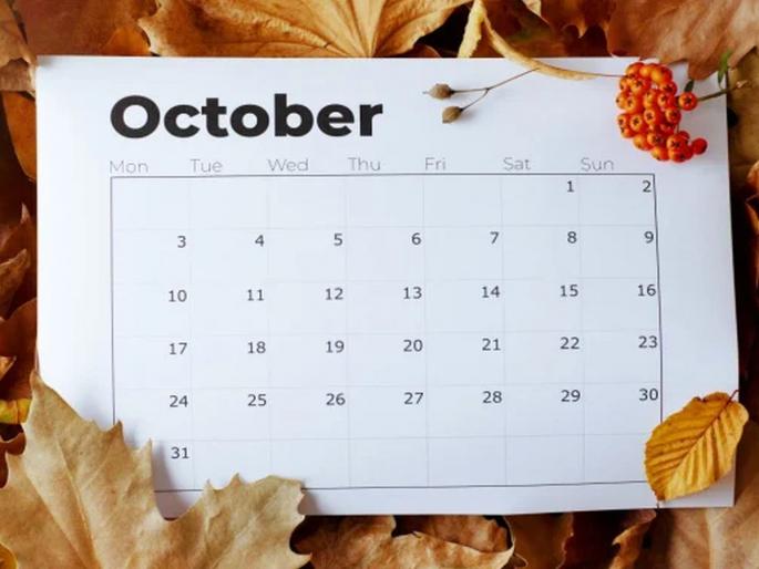 OMG! October also came; Don't know about hit, but super hits for bank holidays, see time table | अरे बापरे! ऑक्टोबरही आला; हिटचे माहिती नाही, पण सुट्ट्यांसाठी सुपरहिट, एवढे दिवस बँकांना टाळे