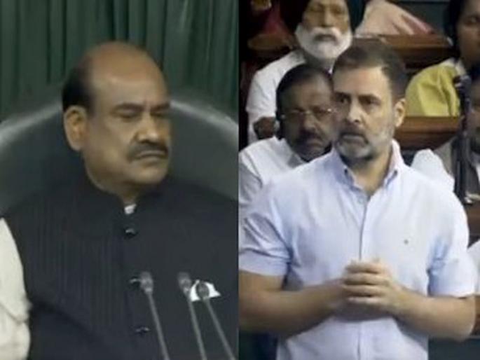 Out of 15 minutes of MP Rahul Gandhi's speech, 11 minutes showed Lok Sabha Speaker's face; Allegation of Congress | राहुल गांधींच्या भाषणाच्या १५ मिनिटांपैकी ११ मिनिटे लोकसभा अध्यक्षांचा चेहरा दाखवला; काँग्रेसचा आरोप Out of 15 minutes of MP Rahul Gandhi's speech, 11 minutes showed Lok Sabha Speaker's face; Allegation of Congress | राहुल गांधींच्या भाषणाच्या १५ मिनिटांपैकी ११ मिनिटे लोकसभा अध्यक्षांचा चेहरा दाखवला; काँग्रेसचा आरोप