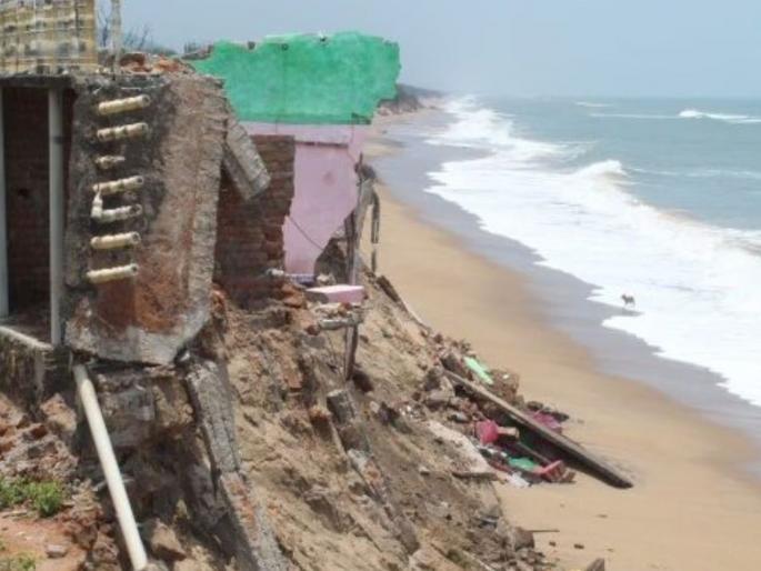 The old village was swallowed by the sea, there is no polling station in the new village, now the voters here will vote in three places | जुना गाव समुद्राने गिळला, नव्या गावात मतदान केंद्र नाही, आता तीन ठिकाणी मतदान करणार येथील मतदार   The old village was swallowed by the sea, there is no polling station in the new village, now the voters here will vote in three places | जुना गाव समुद्राने गिळला, नव्या गावात मतदान केंद्र नाही, आता तीन ठिकाणी मतदान करणार येथील मतदार