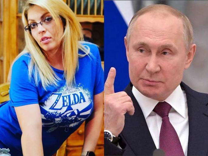 Onlyfans Model lilly summers offer says she will make physical relationship with every russian soldier who defies putin | पुतिन यांचा आदेश न मानणाऱ्या सैनिकांना ही मॉडेल देणार "इनाम"; युक्रेनच्या समर्थनात केली विचित्र घोषणा