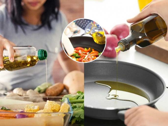 Do you use the same oil for frying and cooking? See which oil is best for what purpose | फोडणीसाठी, तळण्यासाठी, भाजीसाठी एकच तेल वापरता? पाहा कोणतं तेल ‘कशासाठी’ वापरणं फायद्याचं.. Do you use the same oil for frying and cooking? See which oil is best for what purpose | फोडणीसाठी, तळण्यासाठी, भाजीसाठी एकच तेल वापरता? पाहा कोणतं तेल ‘कशासाठी’ वापरणं फायद्याचं..