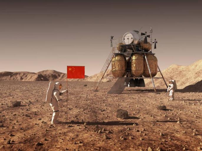 China says, the moon is ours, Mars is also ours! | चीन म्हणतो, चंद्र आमचा, मंगळही आमचाच; ‘त्रिकुटा’ची नजर पृथ्वीच्या पलीकडे!  China says, the moon is ours, Mars is also ours! | चीन म्हणतो, चंद्र आमचा, मंगळही आमचाच; ‘त्रिकुटा’ची नजर पृथ्वीच्या पलीकडे!