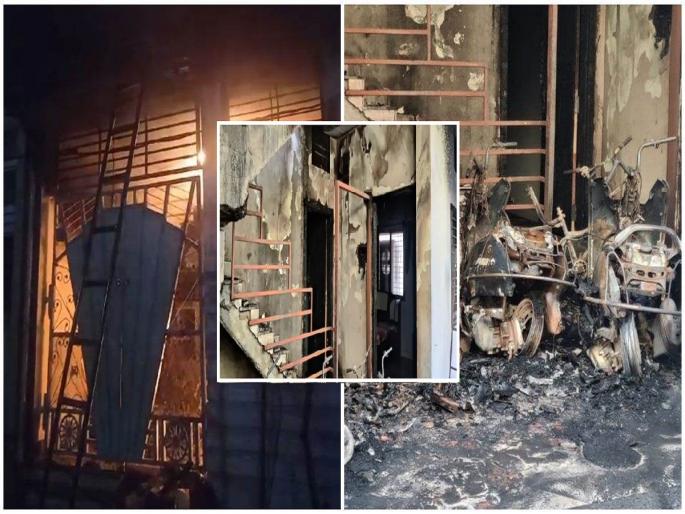 Ola EV scooter battery explodes; Fire broke out in the house, 7 members of the family were seriously injured | ओला EV स्कूटरच्या बॅटरीचा स्फोट; घरात अग्नितांडव, कुटुंबातील 7 जण गंभीर जखमी Ola EV scooter battery explodes; Fire broke out in the house, 7 members of the family were seriously injured | ओला EV स्कूटरच्या बॅटरीचा स्फोट; घरात अग्नितांडव, कुटुंबातील 7 जण गंभीर जखमी