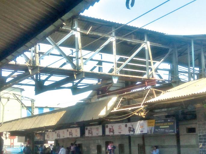 Old bridges to repair the old bridge in Thane station | ठाणे स्थानकात जुन्या पुलाच्या दुरुस्तीची रखडपट्टी Old bridges to repair the old bridge in Thane station | ठाणे स्थानकात जुन्या पुलाच्या दुरुस्तीची रखडपट्टी