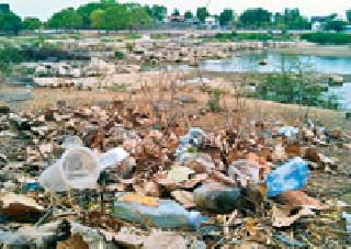 The threat of sanctity of the river Dham | धाम नदीचे पावित्र्य धोक्यात The threat of sanctity of the river Dham | धाम नदीचे पावित्र्य धोक्यात