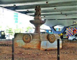 CIDCO ignored Hiranandani Chowk | हिरानंदानी चौकाकडे सिडकोचे दुर्लक्ष