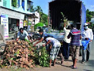 The cities got shocked | शहरे झाली चकाचक