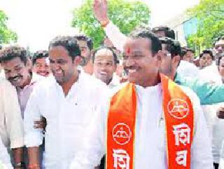 Pansare-Barane's visit | पानसरे-बारणे यांची भेट