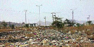 Garbage open due to depot | डेपो नसल्यामुळे कचरा उघड्यावर