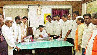 Refuse to release water in 'Namka' | ‘नांमका’त पाणी सोडण्यास नकार